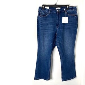 LOVERVET by Vervet High Rise Kick Flare Jeans NWT
